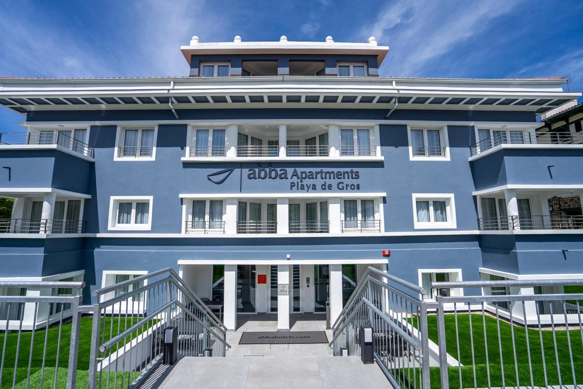 Abba Apartments Playa De Gros San Sebastián Exteriör bild